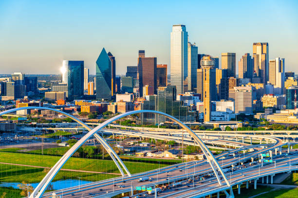 Dallas skyline with modern buildings and cityscape