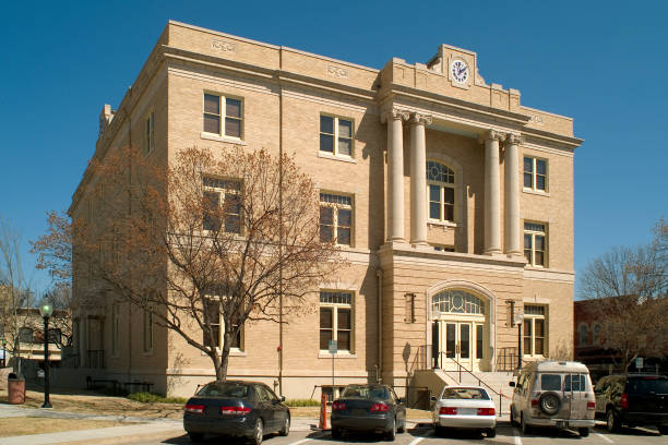 McKinney historic downtown with charming architecture